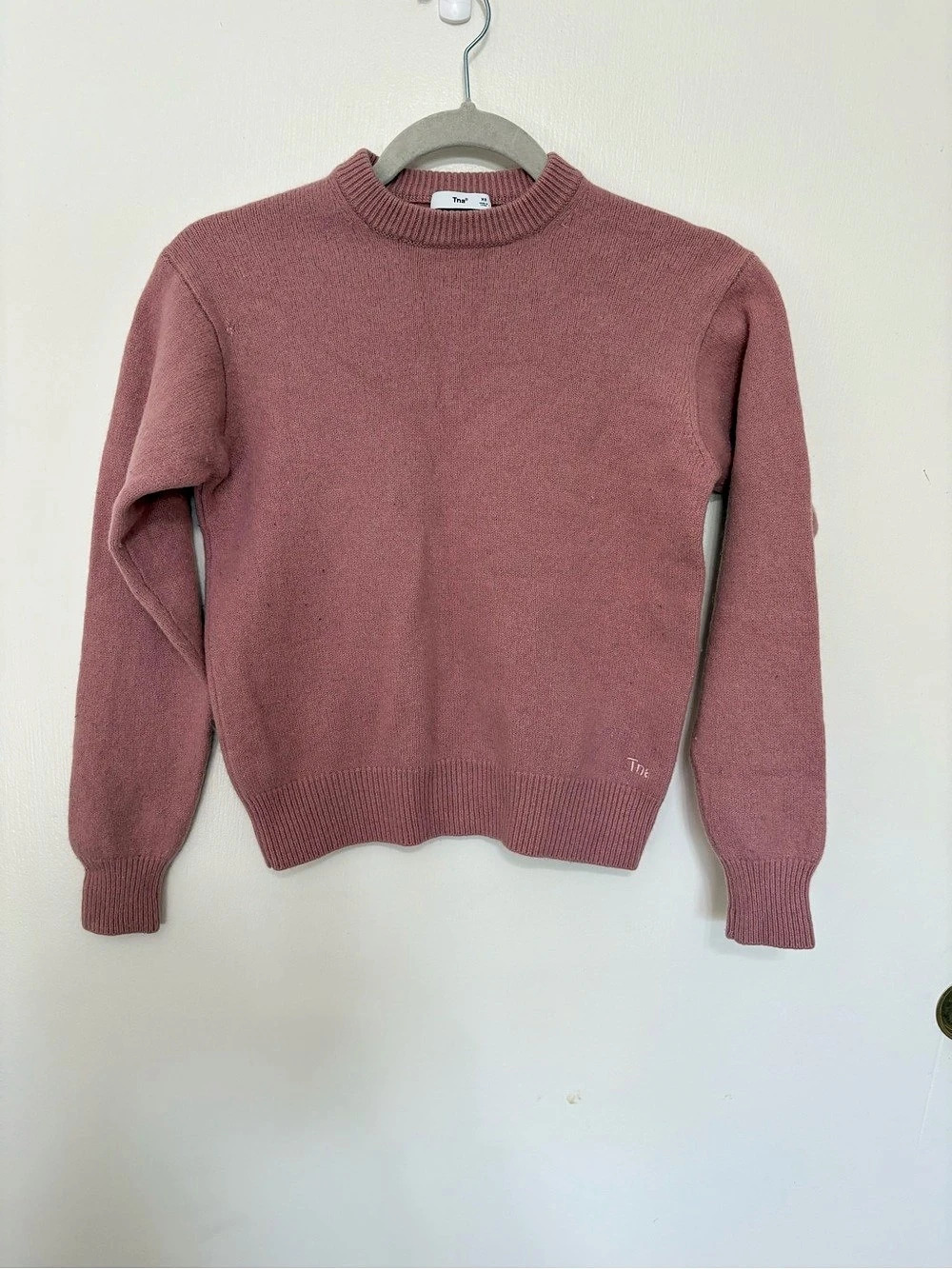 Tna Crewneck Wool Cashmere Sweater XS